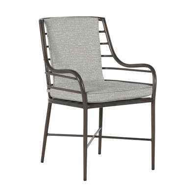 Carmel Patio Dining Armchair with Cushions