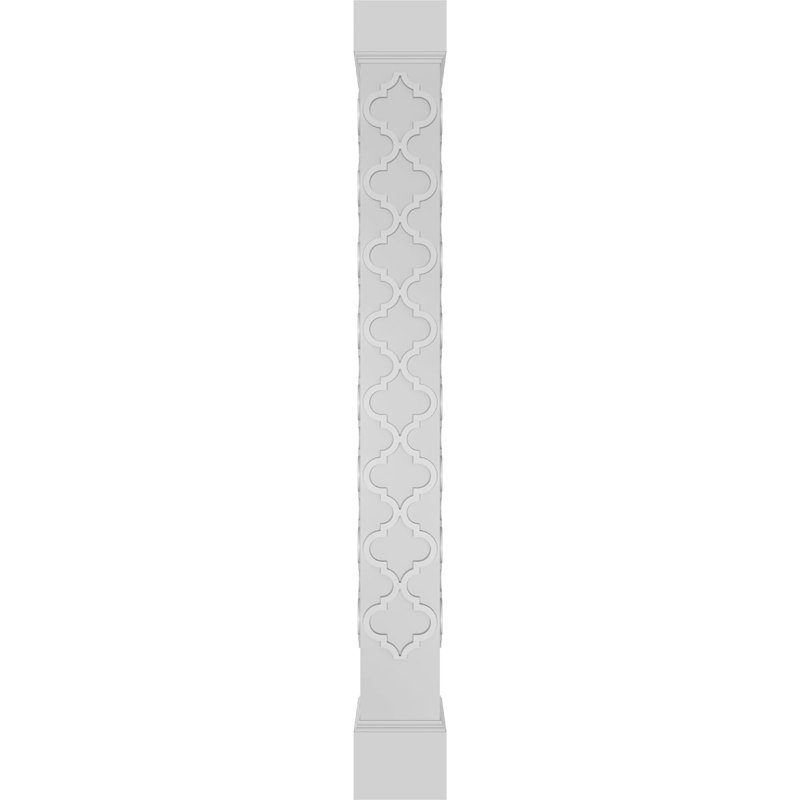 Grande colonne de style artisanal classique carrée non effilée Craftsman avec mission Capital et base