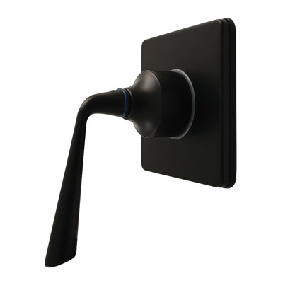Kingston Brass Silver Sage Single-Handle Wall Mount Six-Way Diverter Valve with Trim Kit