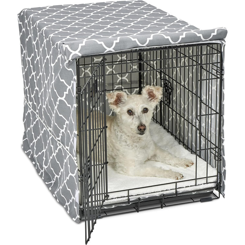 Housse de caisse en polyester Emaleah, Gris clair, H 21 po x l 19,07 po x P 30 po