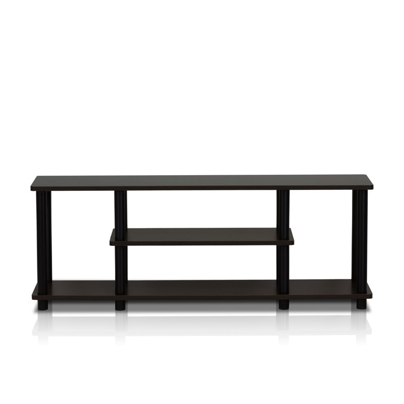 Meg TV Stand for TVs up to 50", Walnut/Black