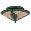 Rustic Lodge 3 - Light Semi Flush Mount