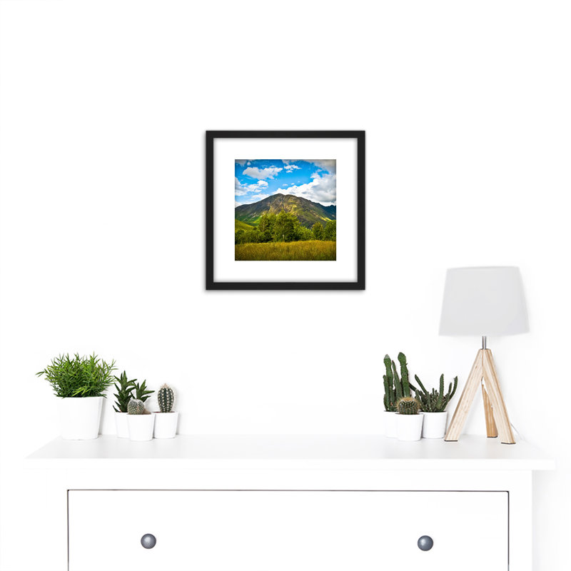 Campbell-Hall Glencoe Highland Scotland Photo - Single Picture Frame Print