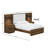 Esila Upholstered LED 3-Piece Bedroom Set, Carmel-366594383
