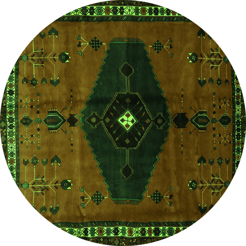 Performance Oriental Indoor Rug, Round 3'