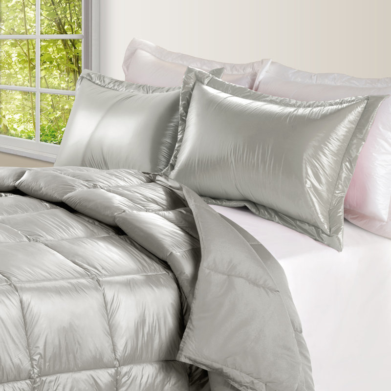 Édredon en duvet synthétique ultra léger en nylon et en microfibre pour l'intérieur et l'extérieur, Édredon double / grand