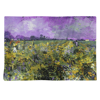 Récapitulatif 18" the green vineyard Vincent Van Gogh