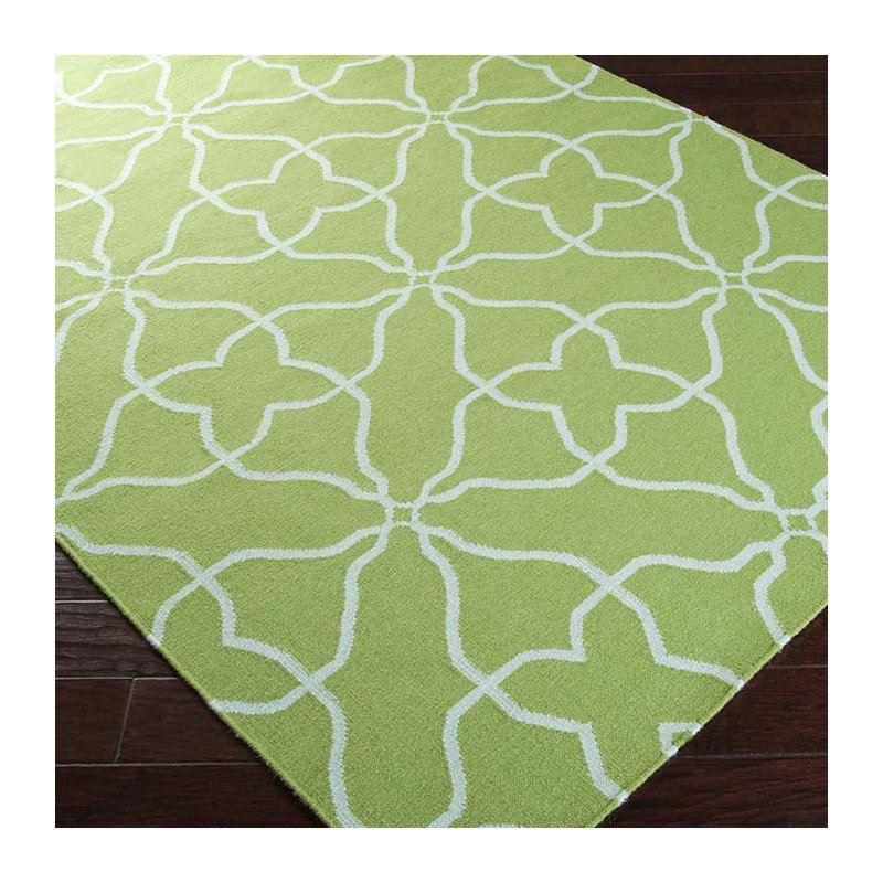 Geometric Indoor Rug, Rectangle 2' x 3'