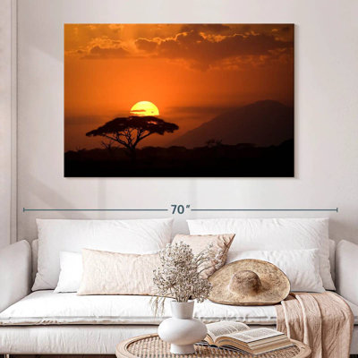 Coucher de soleil africain I