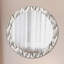 Huldar Glass Flat Wall Mirror