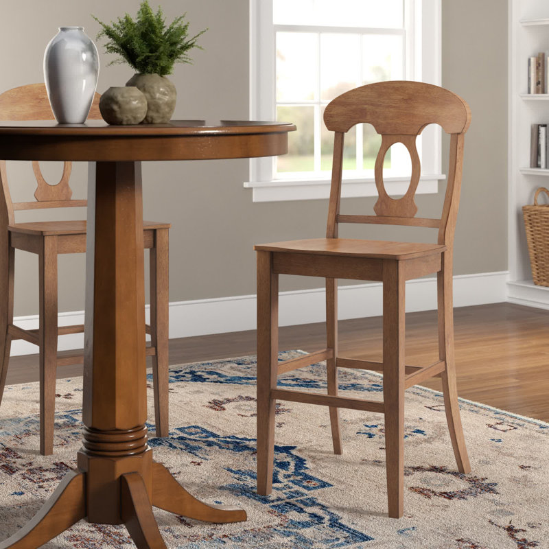 Beaufort Solid Wood Counter Stool, Oak, Bar Stool (29” Seat Height)