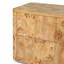 Mullins Nightstand-Natural Mappa Burl