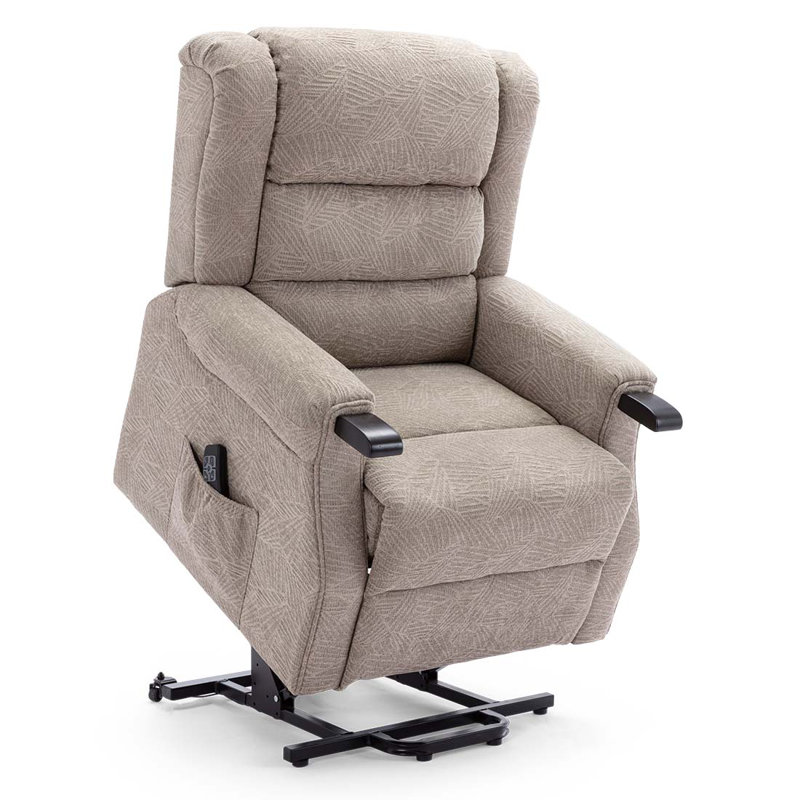 Freudberg 83cm Wide Lift Assist Standard Recliner, Mocha