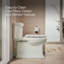 Memoirs Stately Comfort Height 1.28 gpf One-piece Compact Elongated Toilet-388580523