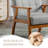 Accent Chair, mid-century Modern Armchair With Solid Wood Frame,armchair For Living Room, Bedroom-1752355398