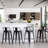 Saleh Counter Stool with Metal Frame-2021325167-2028004526