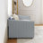 Twin Size Daybed With Trundle Upholstered Sofa Bed, With Vertical Stripes, Linen Fabric, Grey (82.5"X43"X30")-953244916
