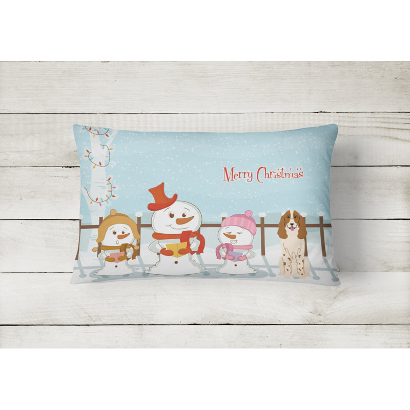Coussin lombaire intérieur / extérieur Merry Christmas