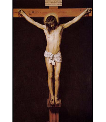 Christ sur la croix-impression d’art graphique