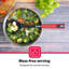 Delcasa Professional Non-Scratch Nylon Ladle, Multi-Colour, DC1676