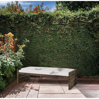 Astor Wicker Picnic Bench by OASIQ