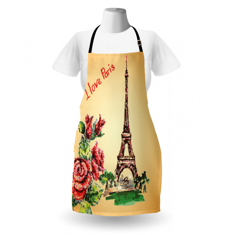 Tablier «Love in Paris»