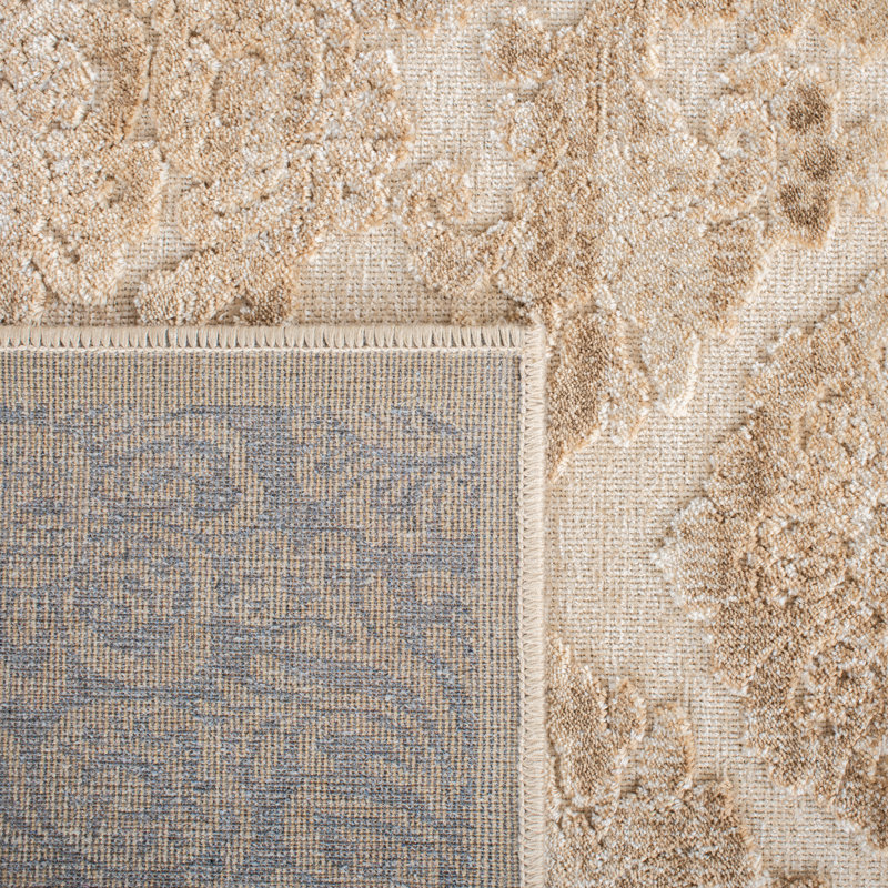 Tapis Heie beige chaud / crème