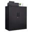 Armoire de rangement en acier H 35,4 po x l 31,5 po x P 15,7 po avec 2 tablettes réglables-328127014