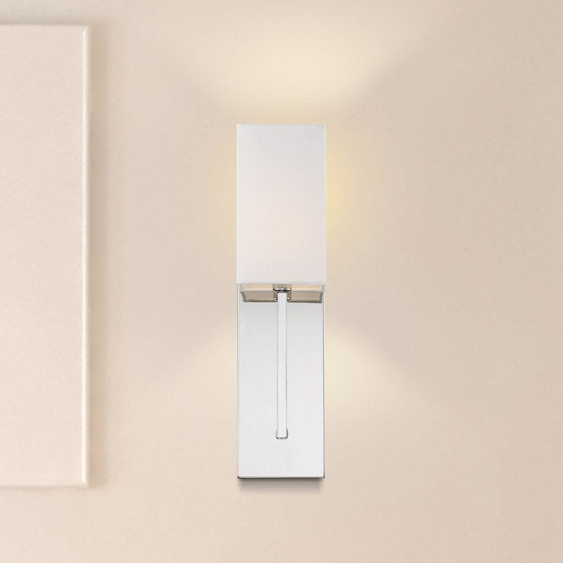 Kaitlin Armed Sconce, Polished Nickel