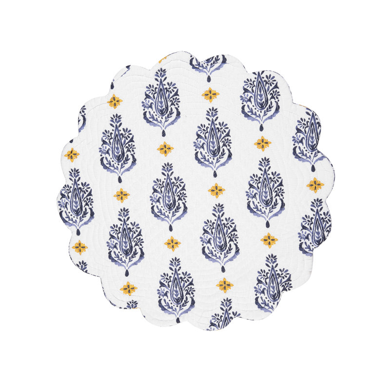 Buela Serena Round Cotton Placemat