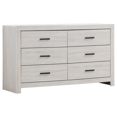 Commode 6 tiroirs Coastal White