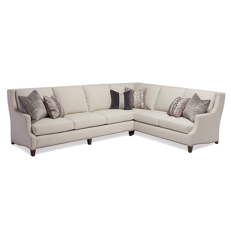 Gigi Sectional, Banks Balsam, Ebony