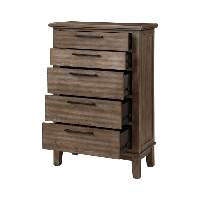 Feodora 36'' W 5 - Drawer Dresser