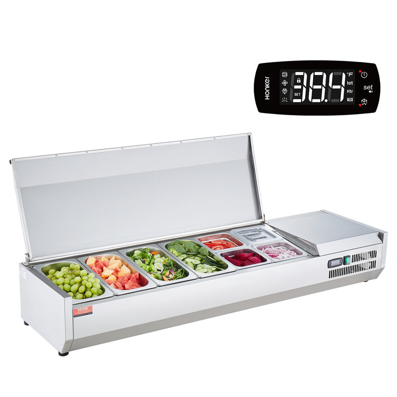 VEVOR Prep Refrigerator - 58.27''