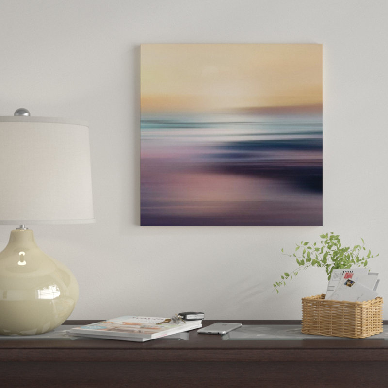 «Zuma Beach», impression sur toile, H 37 po x l 37 po x P 1,5 po, Pas de tapis, Toile tendue