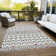 Aleighna Area Rug with Non-Slip Backing