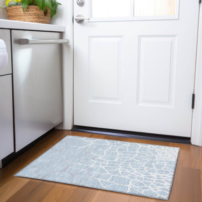 Premium Machine Washable Cossette AMF1049 Squares Rug