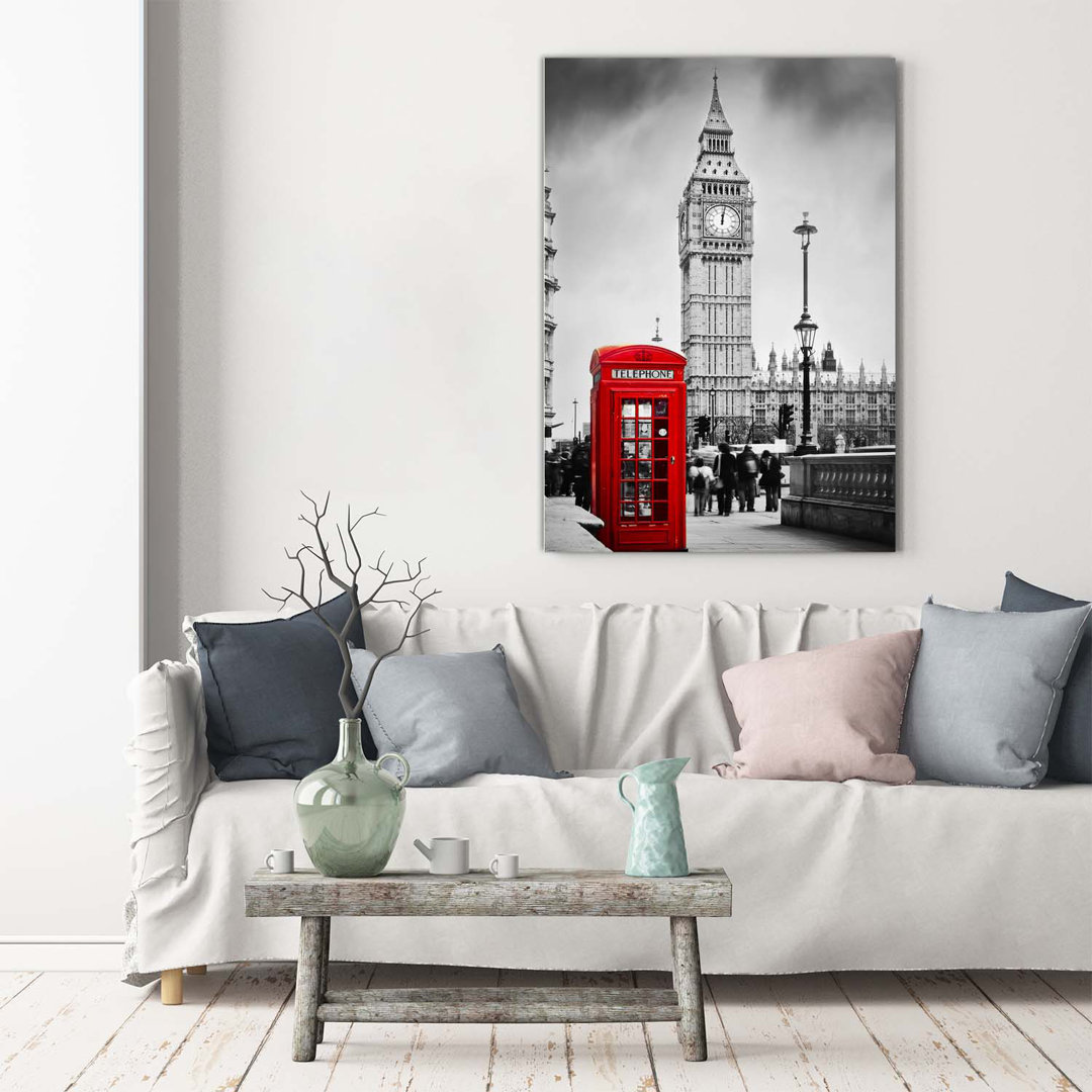 Big Ben London - Kunstdrucke auf Segeltuch