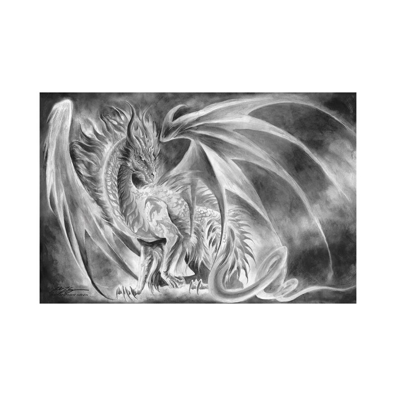 «Coldfire» par Ruth Thompson, impression sur toile tendue, H 8 po x l 12 po x P 0,75 po
