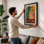 Industrial Pressure Art Deco - Framed Print-687188848-687188855
