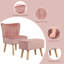 Fauteuil de chambre avec repose-pieds Abarca-1256869832