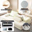 Lit multifonctionnel 86,6 po avec accoudoirs carrés, couleur chameau, canapé moelleux pliable en chenille, convertible en lit, convient au bureau et à la maison-1719590967