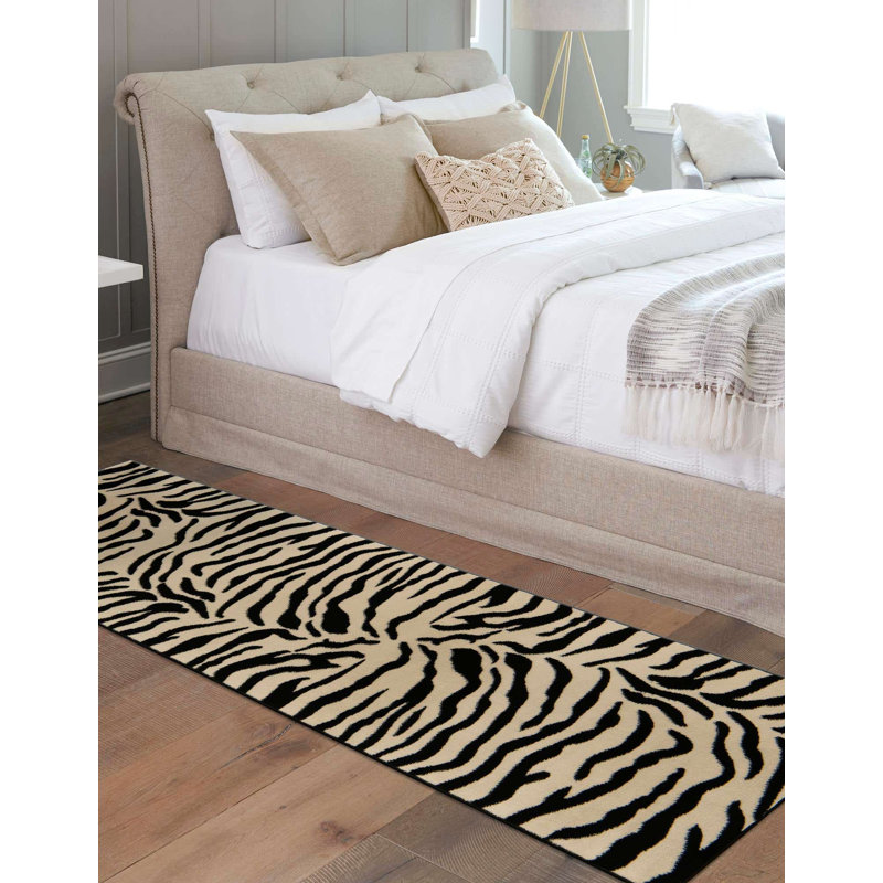 Tapis ivoire Testerman, Tapis de couloir 2 pi 7 po x 10 pi