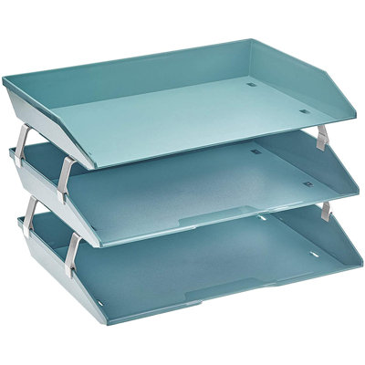 Chardon Plastic Stackable File Organizer