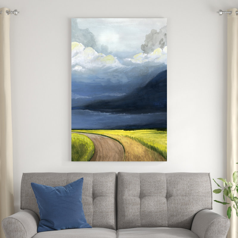 " Eastern Glow II " by Grace Popp Painting Print, 48" H x 32" W
