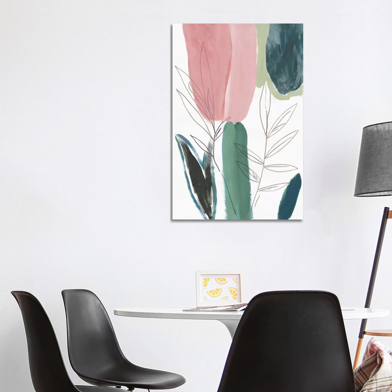 Hidden Beauty II by Asia Jensen - Wrapped Canvas Painting, 66.04 cm H x 45.72 cm W x 1.91 cm D