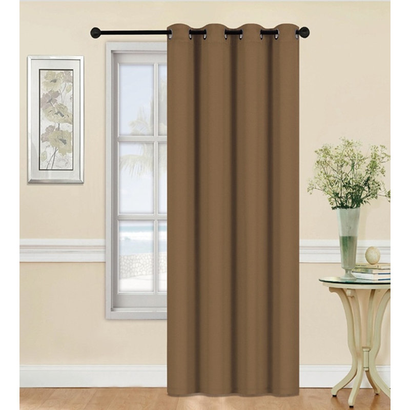 Rideaux en polyester, Argent, 54 po x 63 po