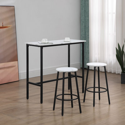 Dakhi 2 - Person Counter Height Dining Set
