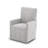 Pula Rectangular Table With Console And 8 Caster Chairs
