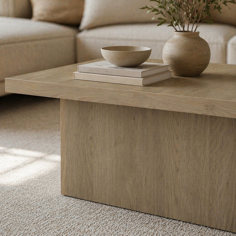 Table basse Eldridge Latte, Café au lait